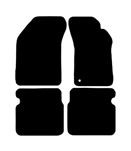 Chrysler Sebring (2007-2009) Car Mats Mat Shape
