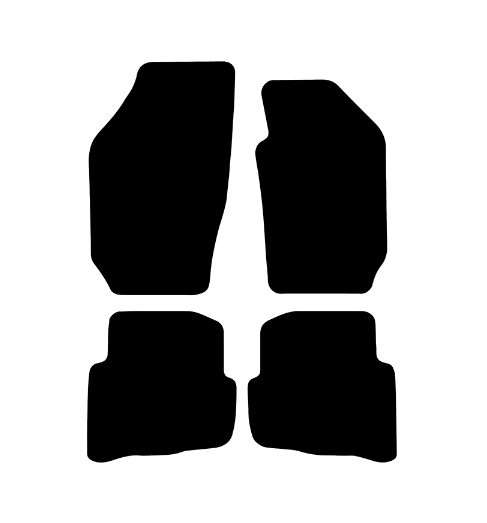 Seat Ibiza (2006-2008) Car Mats Mat Shape