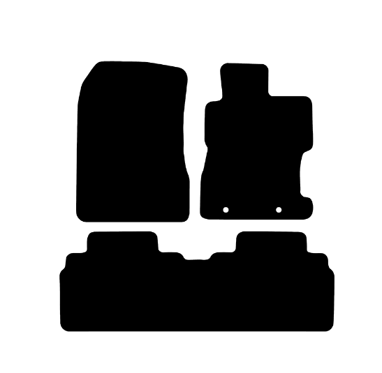 Honda Civic (2005-2012) Car Mats (4 Door) Mat Shape