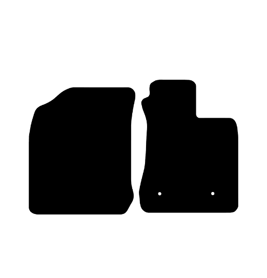 Toyota Hilux Single Cab (2011-2016) Car Mats Mat Shape