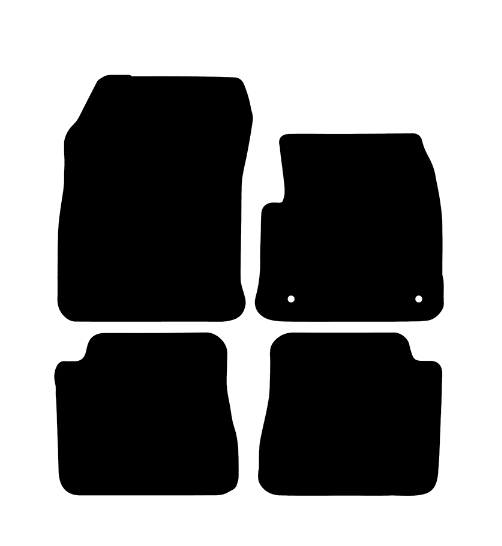 Citroen eC4X (2023-2024) Car Mats Mat Shape
