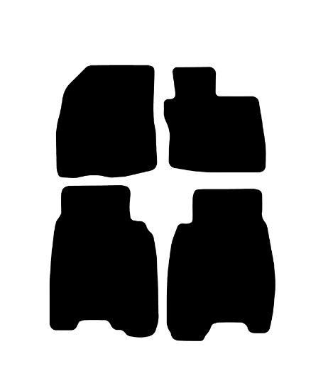 Honda Civic (2006-2008) Car Mats (5 Door) Mat Shape