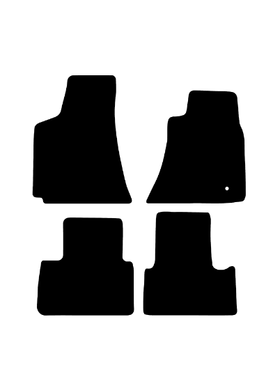 Chrysler 300C Tourer (2006-2012) Car Mats Mat Shape