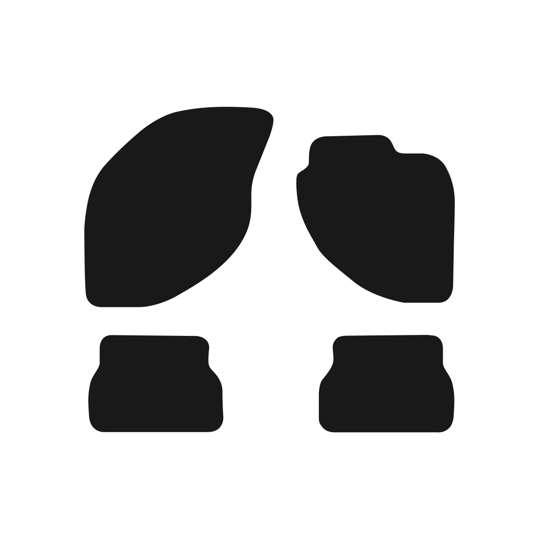 Alfa Romeo 166 (1999-2007) Car Mats Mat Shape