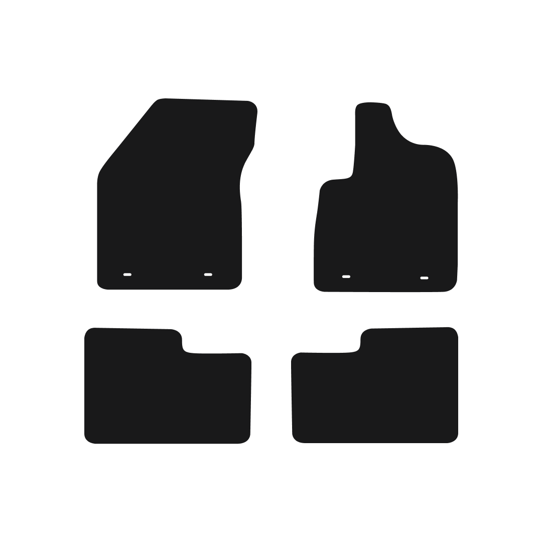 Alfa Romeo Giulietta (2010-2014) Car Mats (Automatic) Mat Shape