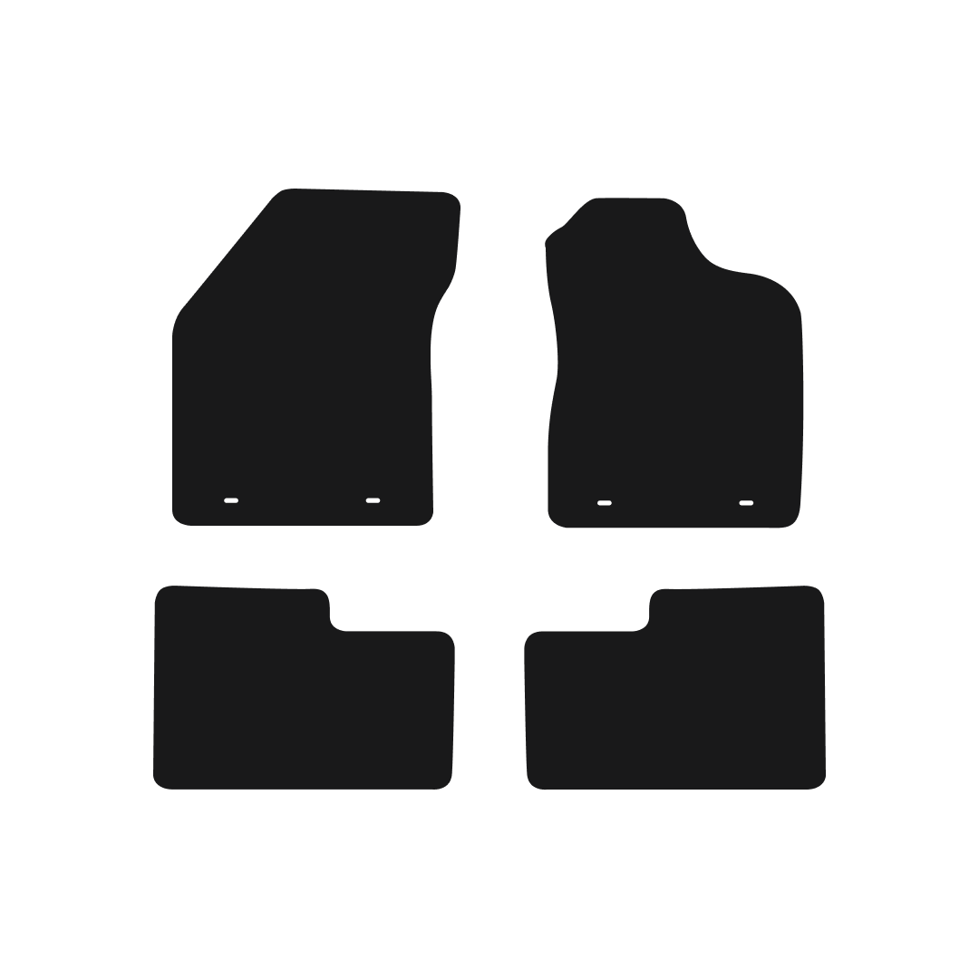 Alfa Romeo Giulietta (2010-2014) Car Mats (Manual) Mat Shape