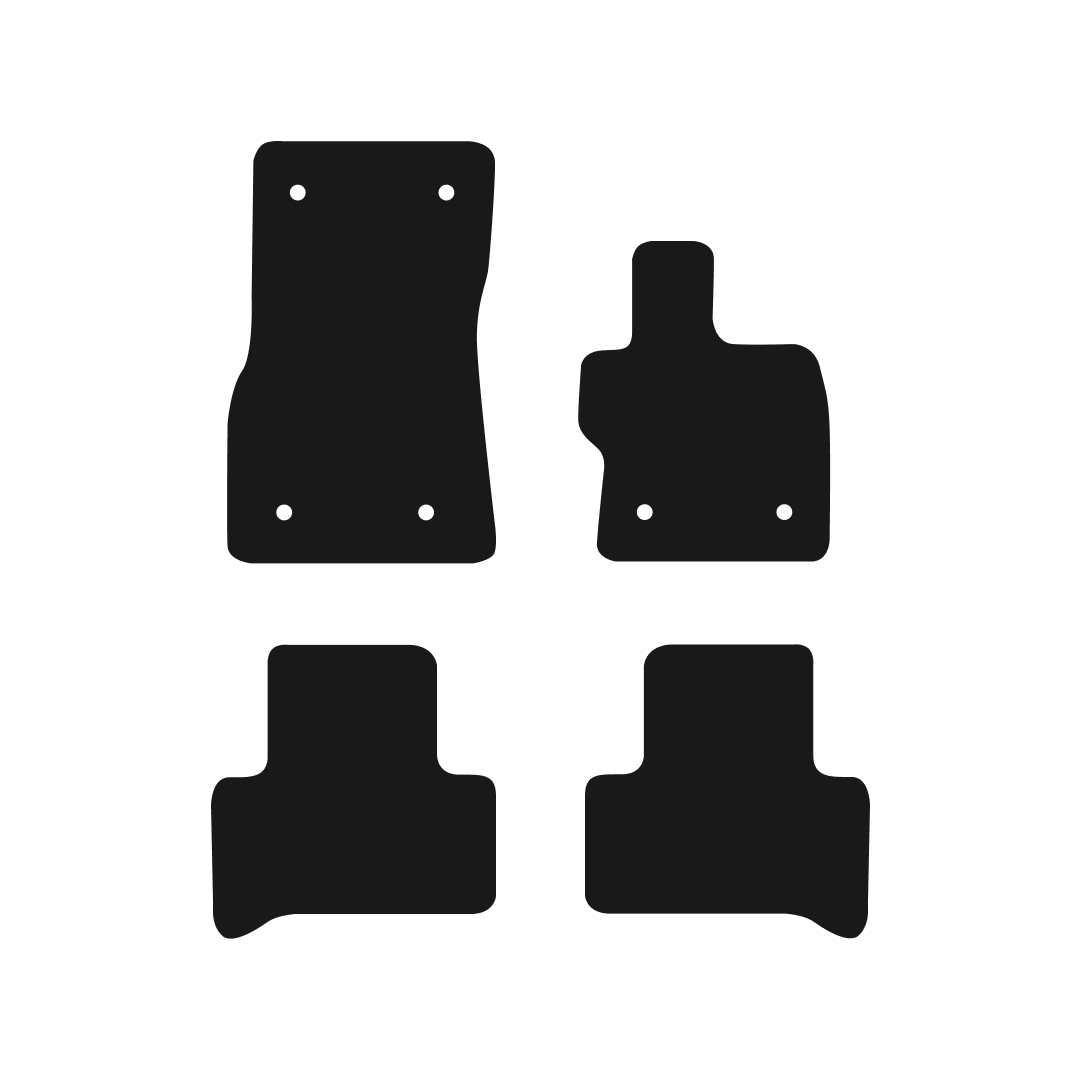 Alfa Romeo Stelvio (2018-2024) Car Mats Mat Shape