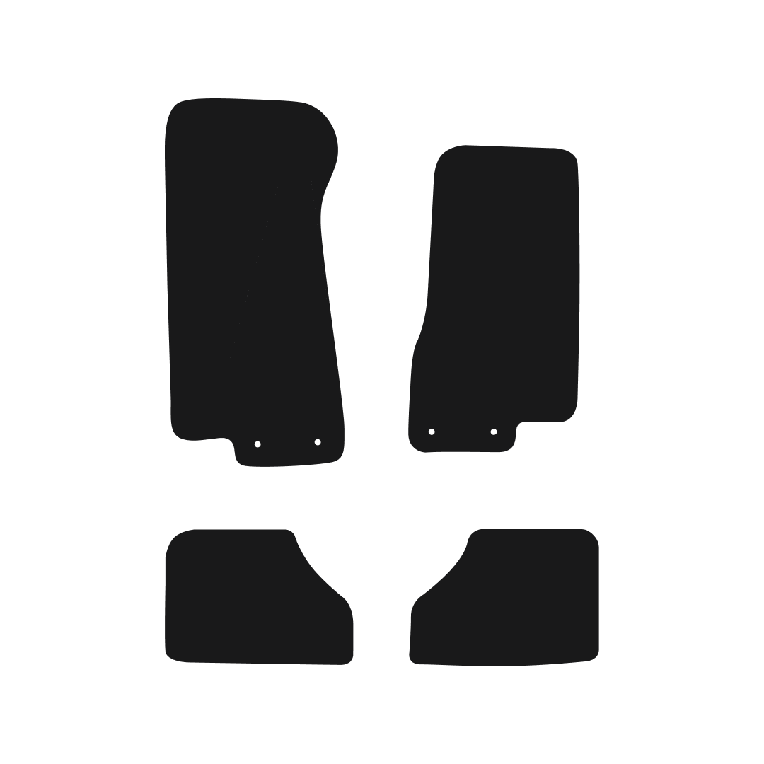 Aston Martin DB7 V12 (1994-2004) Car Mats Mat Shape
