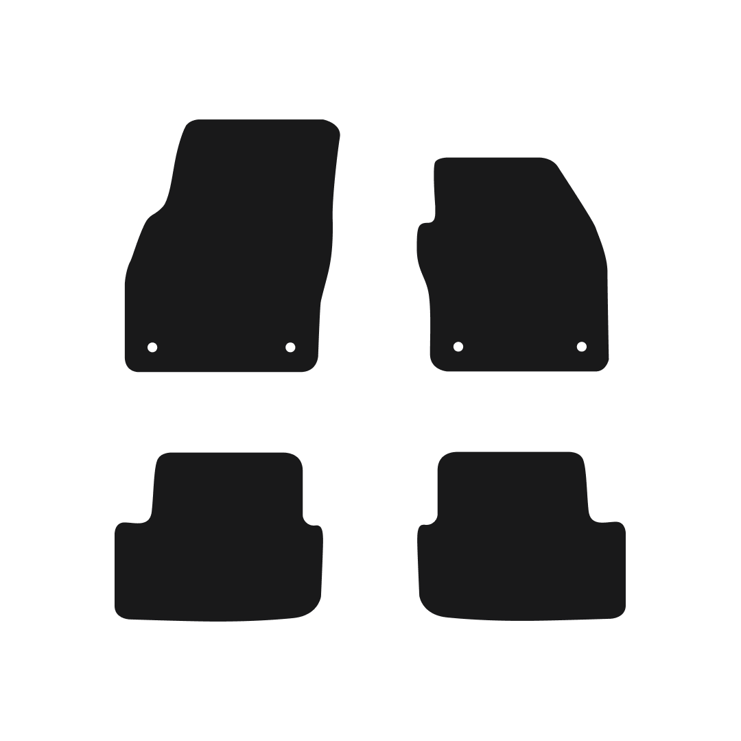 Audi A1 2019-2025 Car Mats Mat Shape