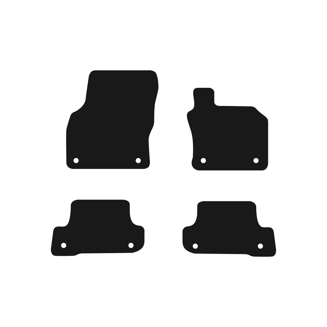 Audi A3 & S3  Cabriolet (2013-2020) Car Mats Mat Shape