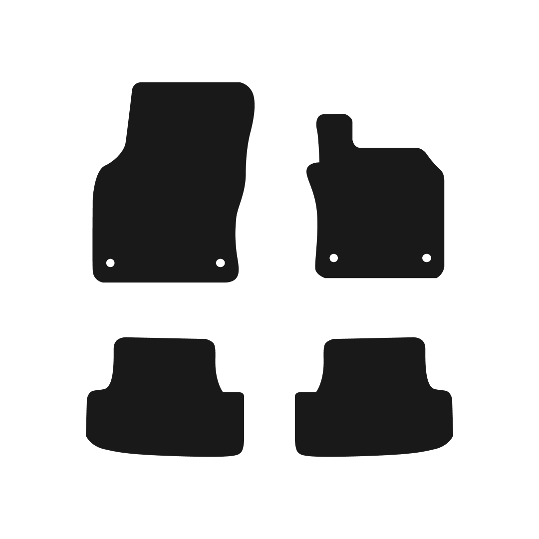 Audi Q2 (2016-2025) Car Mats Mat Shape