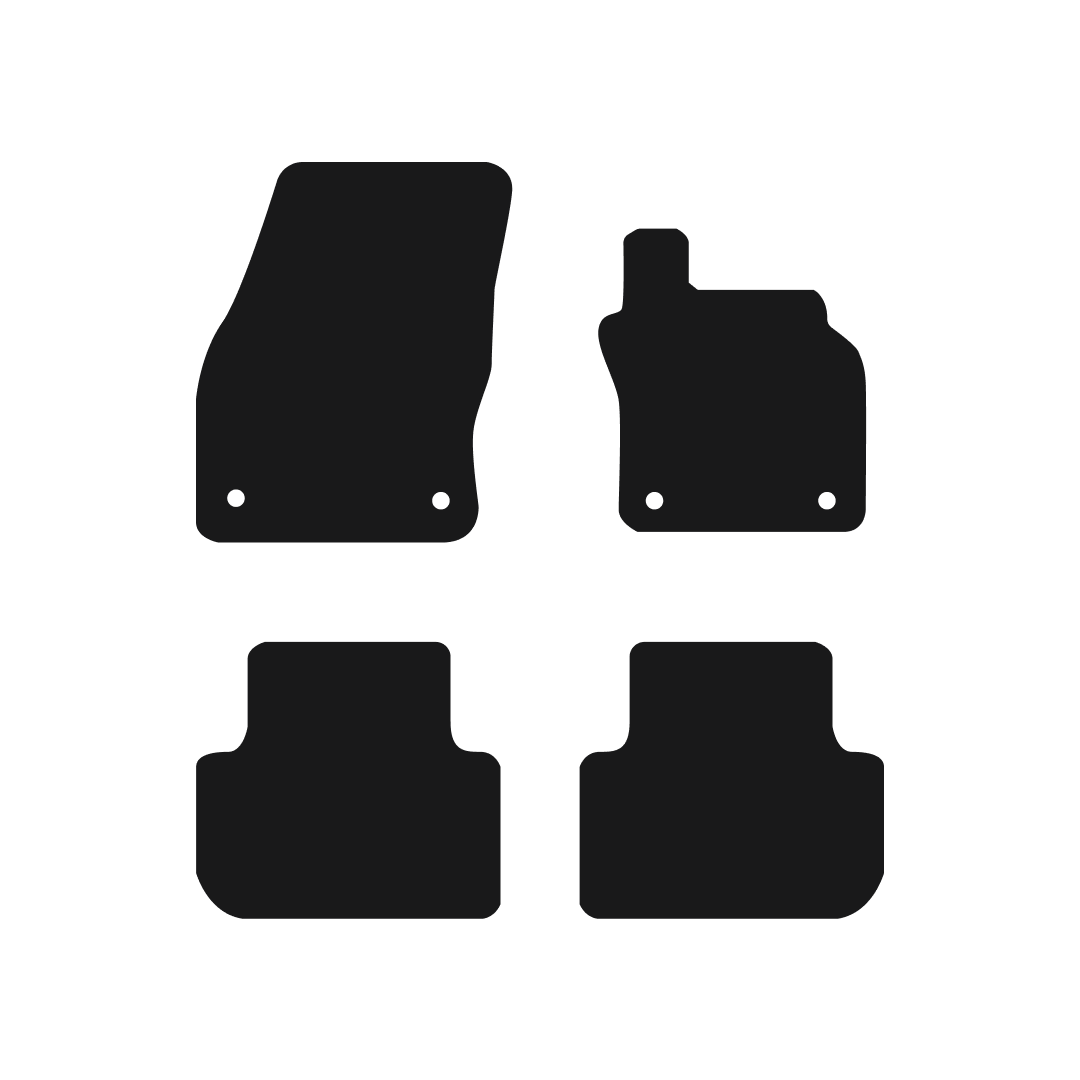 Audi Q3 (2018-2025) Car Mats Mat Shape