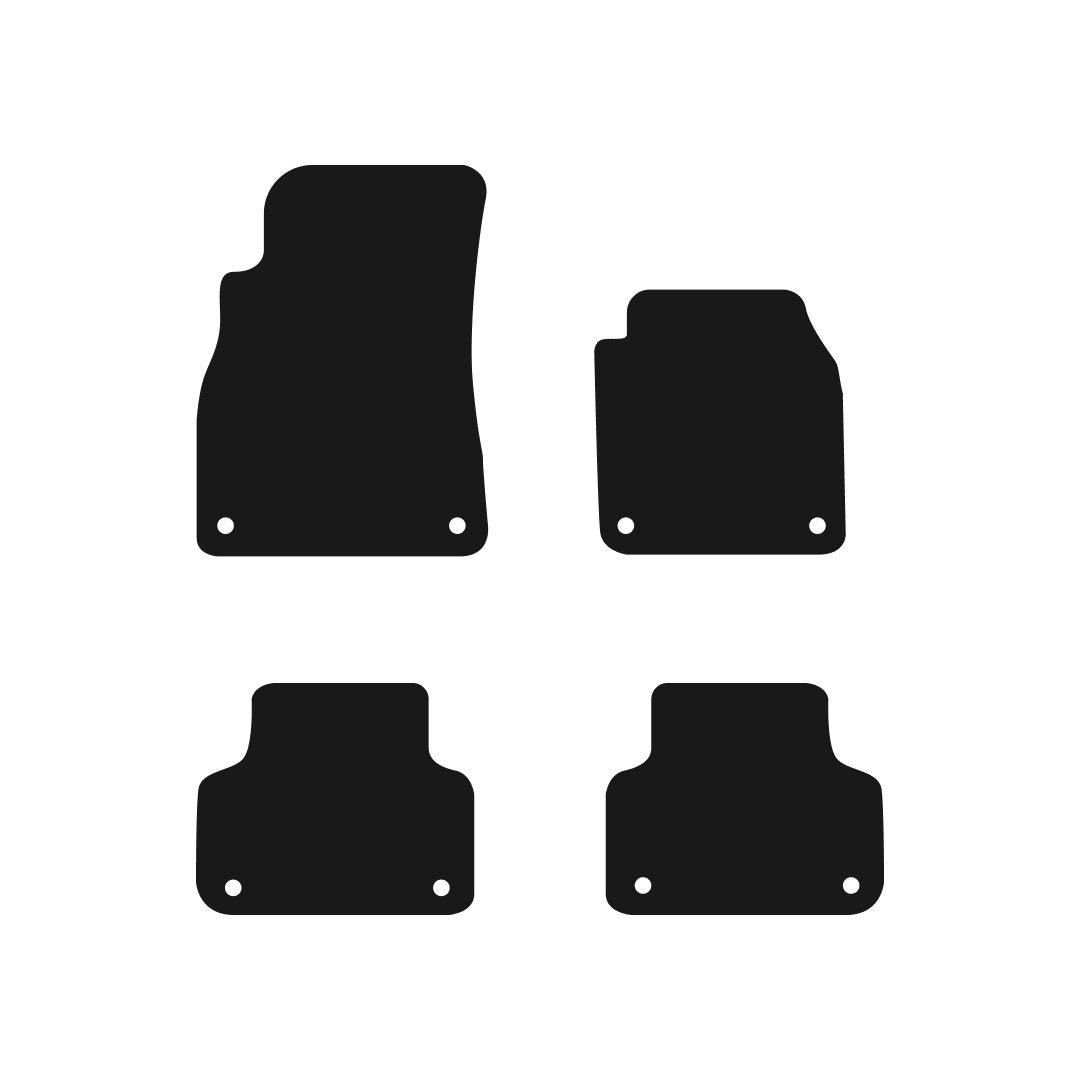 Audi Q7 (2016-2025) Car Mats Mat Shape