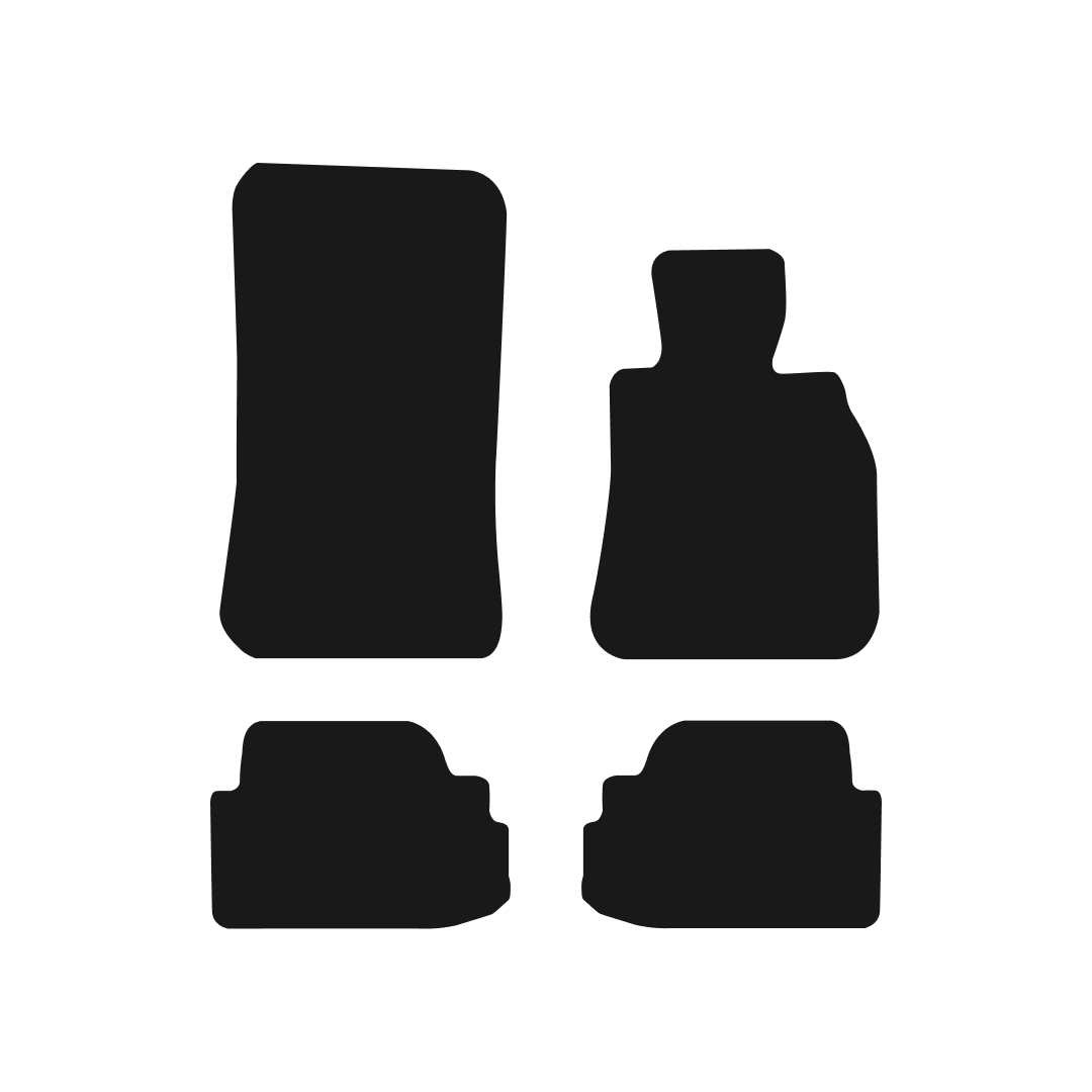 BMW 1 Series Coupe E81 & E82 (2007-2014) Car Mats Mat Shape