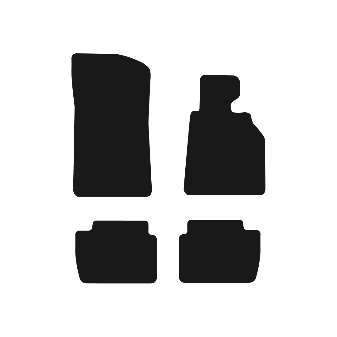 BMW 3 Series E46 Compact (2001-2004) Car Mats Mat Shape