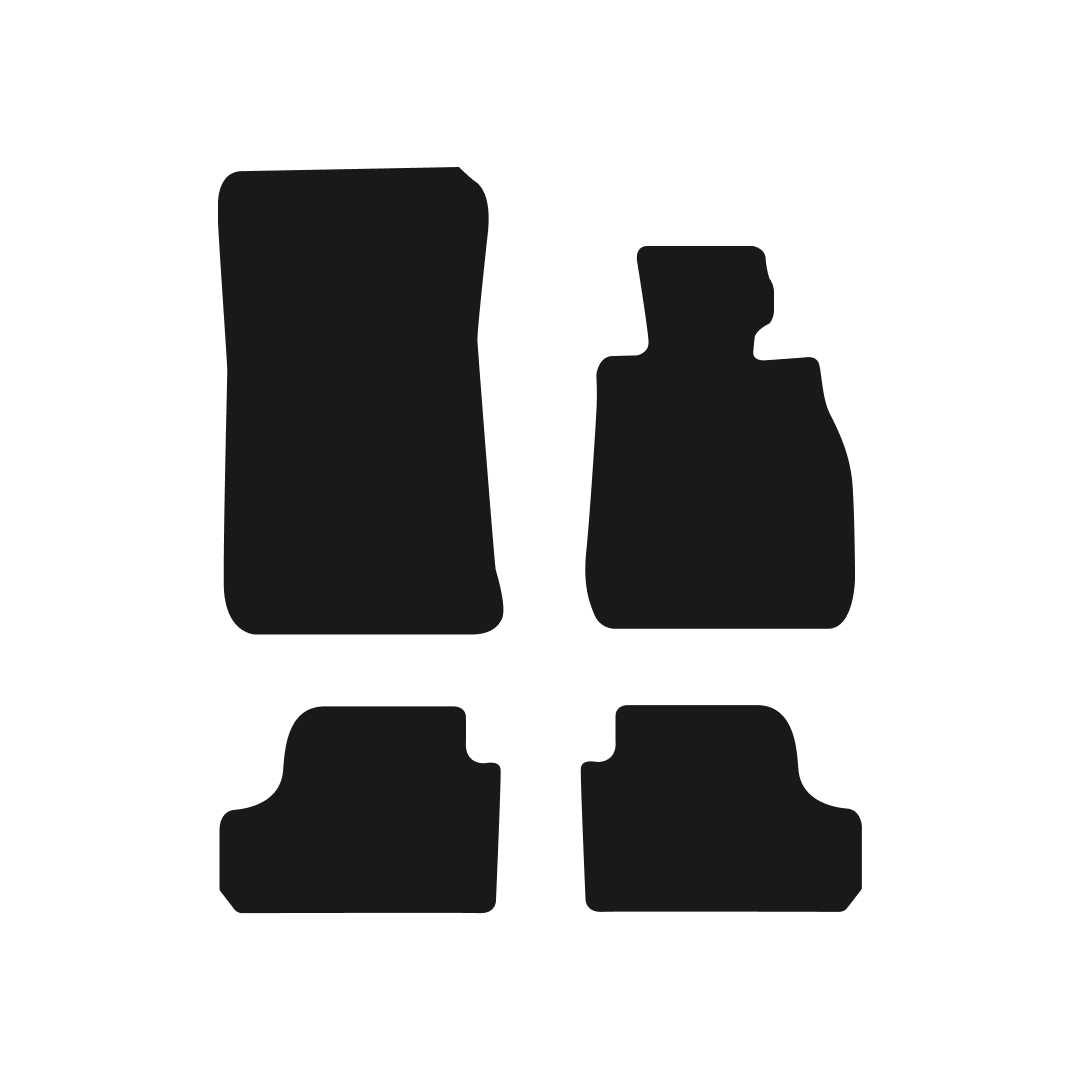 BMW 3 Series E93 Convertible (2007-2013) Car Mats Mat Shape