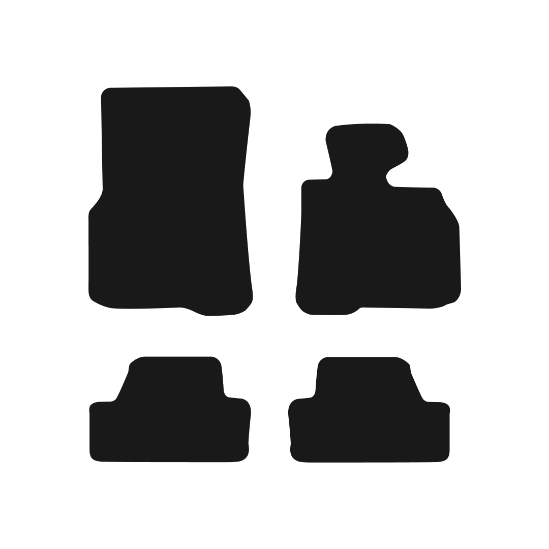 BMW 4 Series F33 Convertible (2013-2020) Car Mats Mat Shape