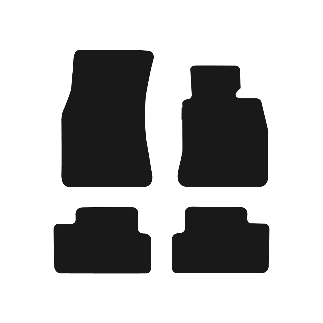 BMW 6 Series E63 Coupe (2004-2012) Car Mats Mat Shape