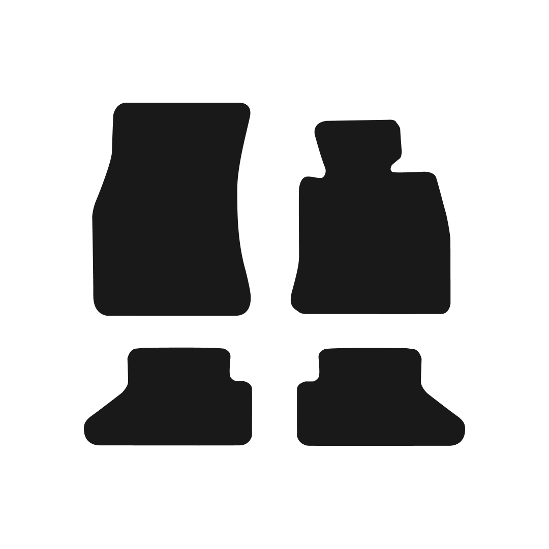 BMW 6 Series E64 Convertible (2004-2012) Car Mats Mat Shape