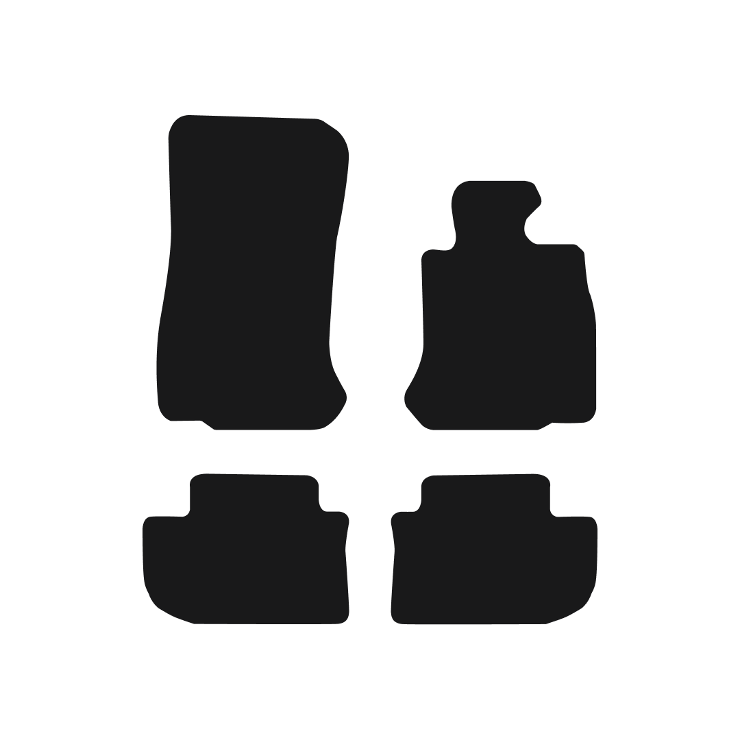 BMW 6 Series F06 Grand Coupe (2012-2019) Car Mats Mat Shape