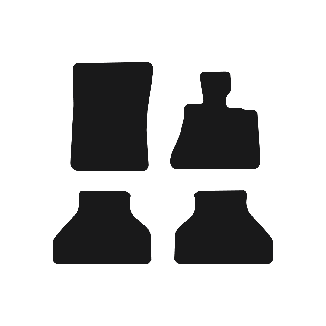 BMW X5 E70 5 Seat (2006-2013) Car Mats Mat Shape