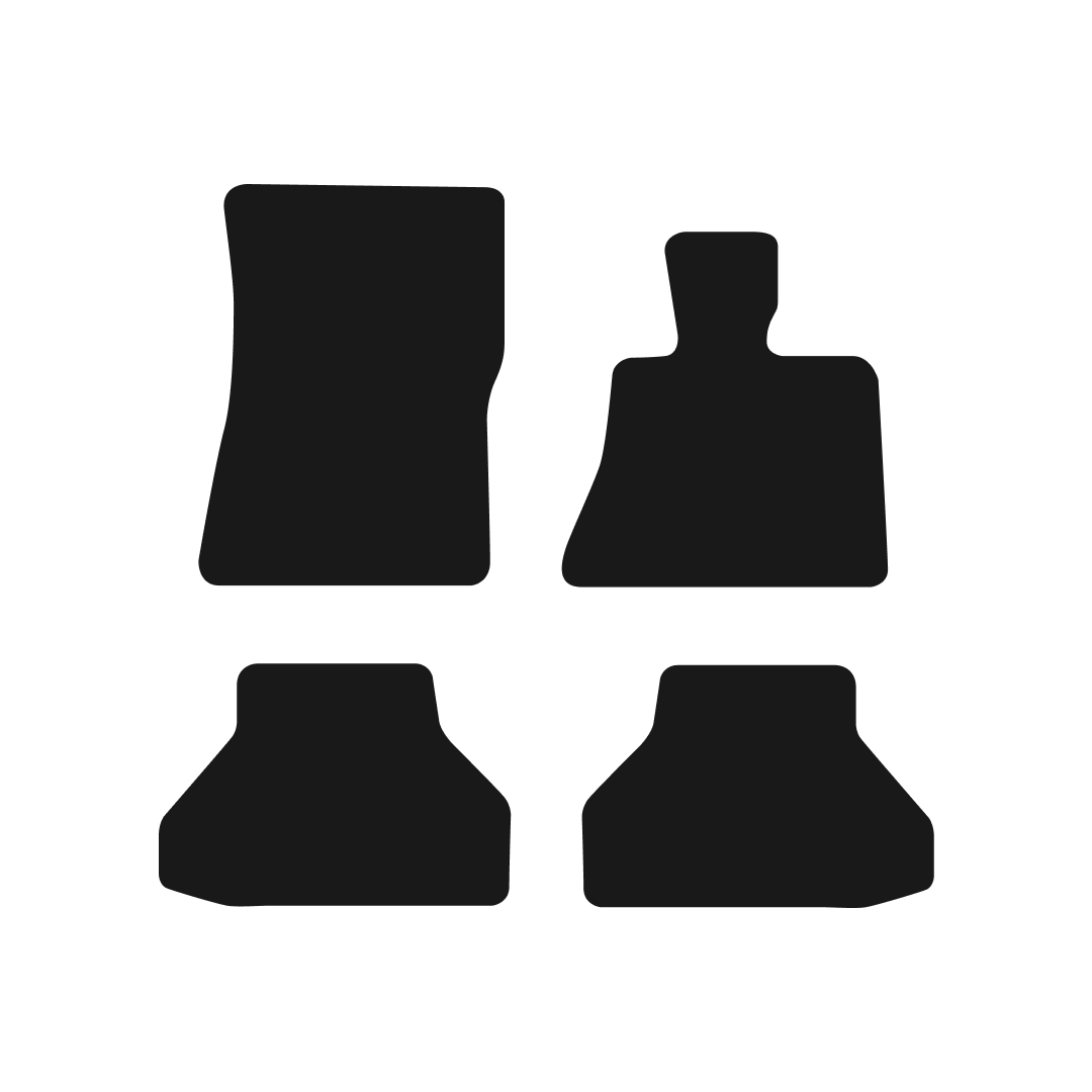 BMW X6 F16 (2014-2019) Car Mats Mat Shape
