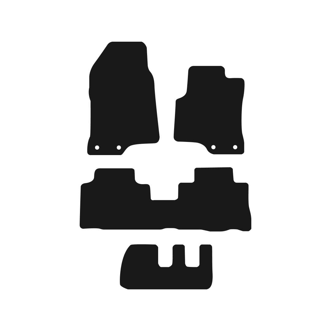 Chevrolet Captiva (2007-2015) Car Mats Mat Shape