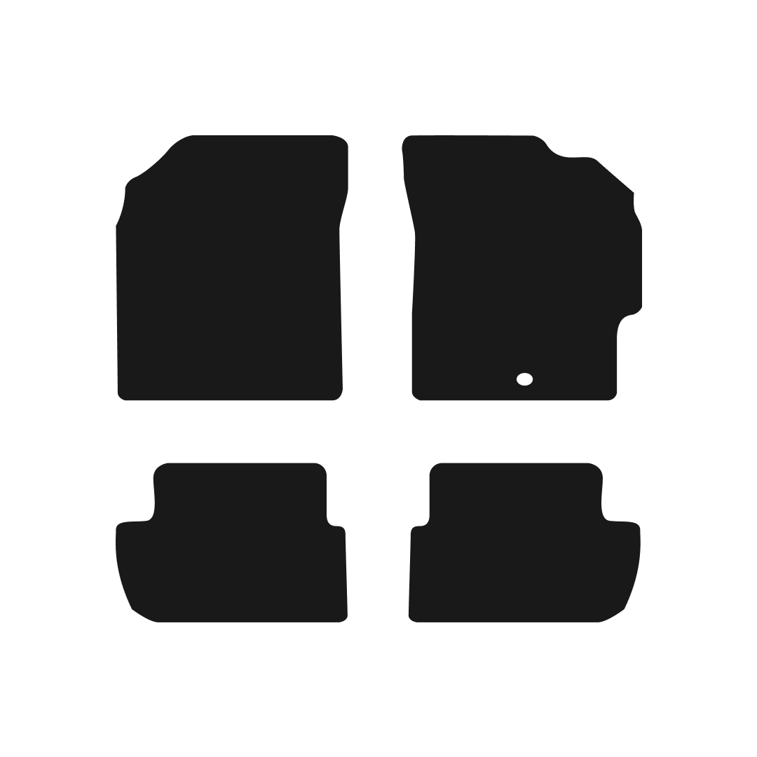 Chevrolet Spark (2010-2013) Car Mats Mat Shape