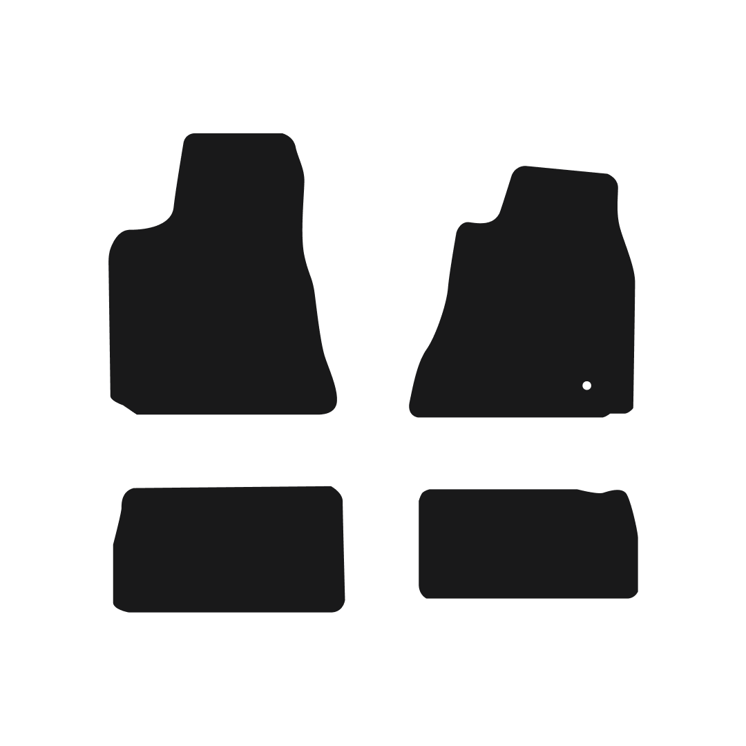 Chrysler 300C Saloon (2006-2012) Car Mats Mat Shape