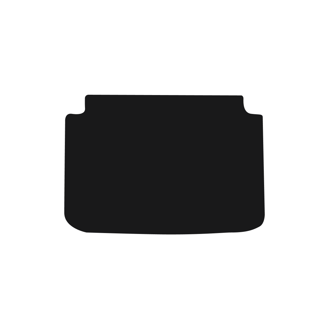 Chrysler Crossfire 2 Seater (2003-2008) Boot Mat Mat Shape