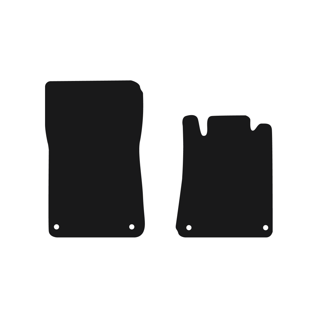 Chrysler Crossfire 2 Seater (2003-2008) Car Mats Mat Shape