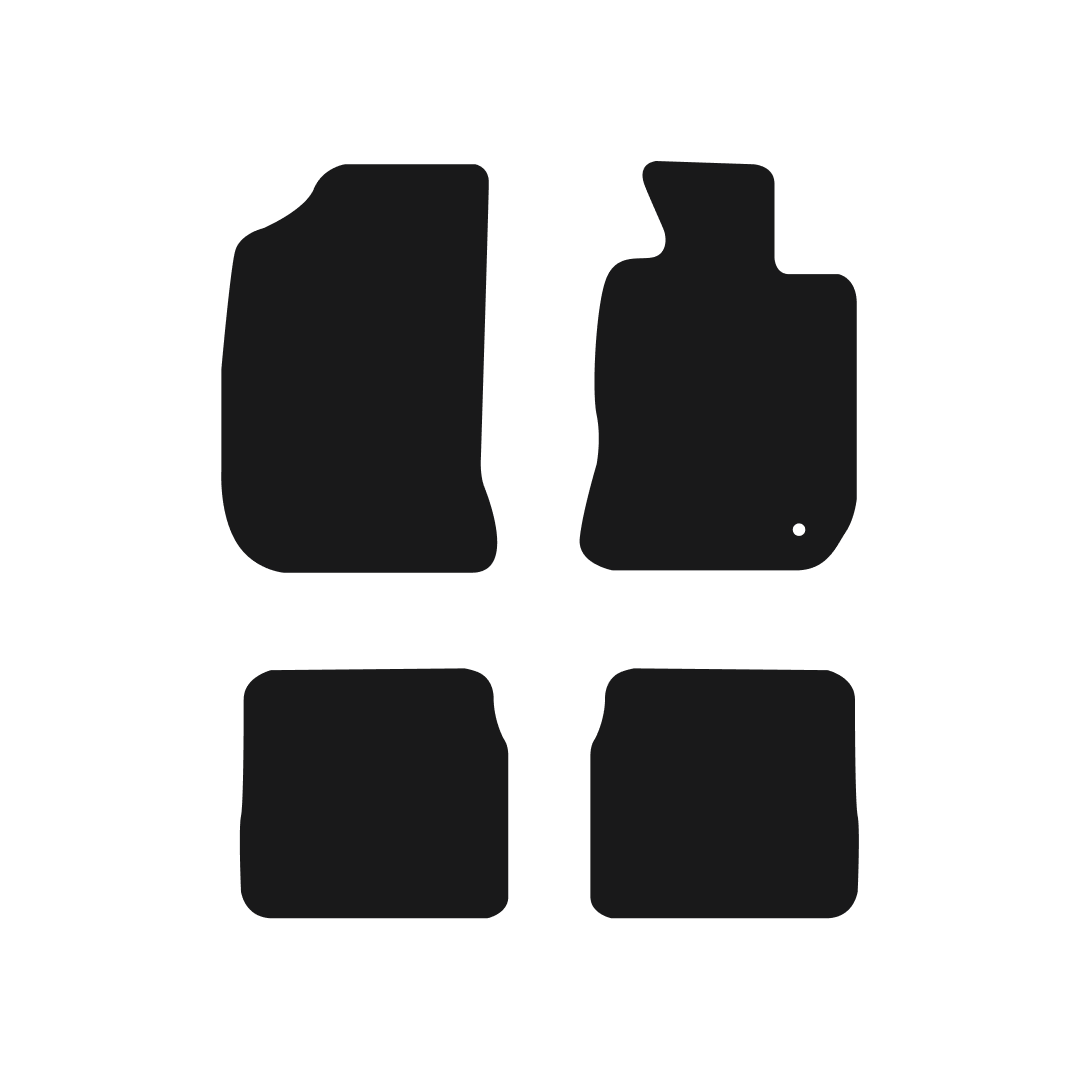 Chrysler PT Cruiser (2000-2008) Car Mats Mat Shape