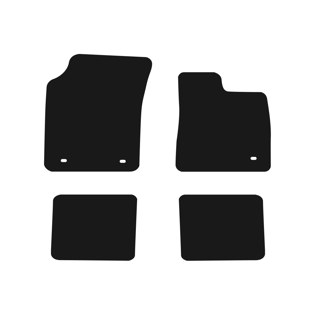 Chrysler Ypsilon (2011-2015) Car Mats Mat Shape