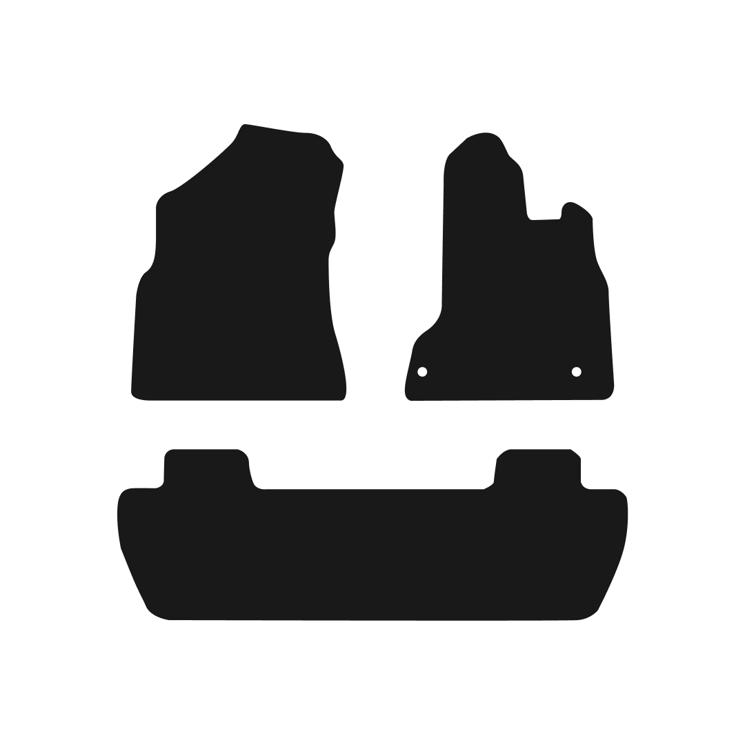 Citroen Berlingo (2008-2018) Car Mats (Multispace) Mat Shape