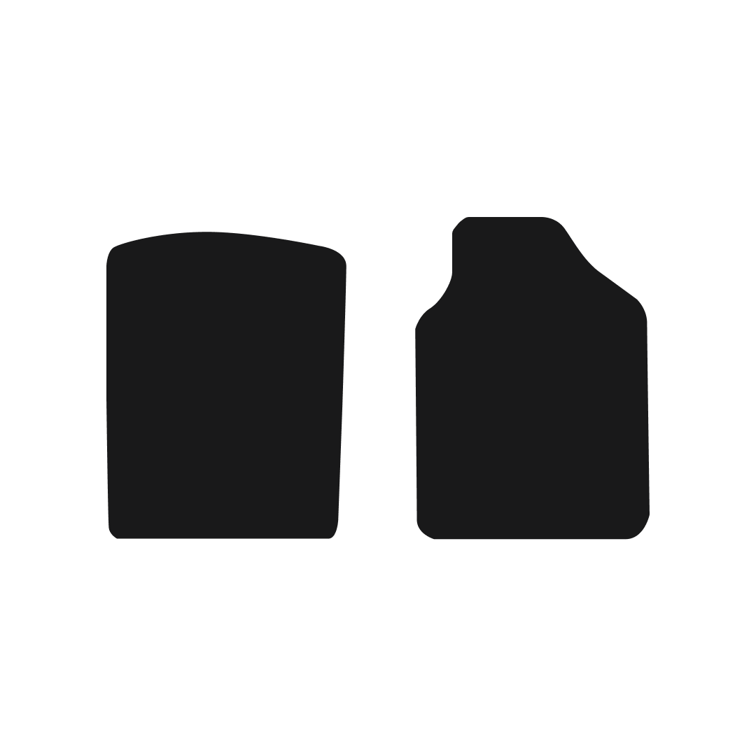 Citroen Berlingo Van (2002-2008) Van Mats Mat Shape