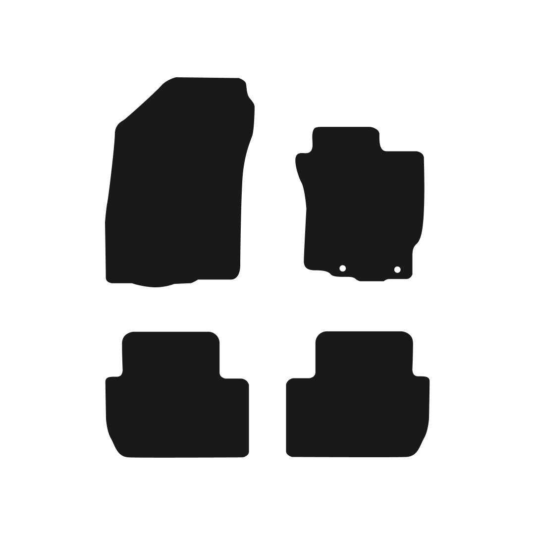 Citroen C-Crosser (2007-2012) Car Mats Mat Shape