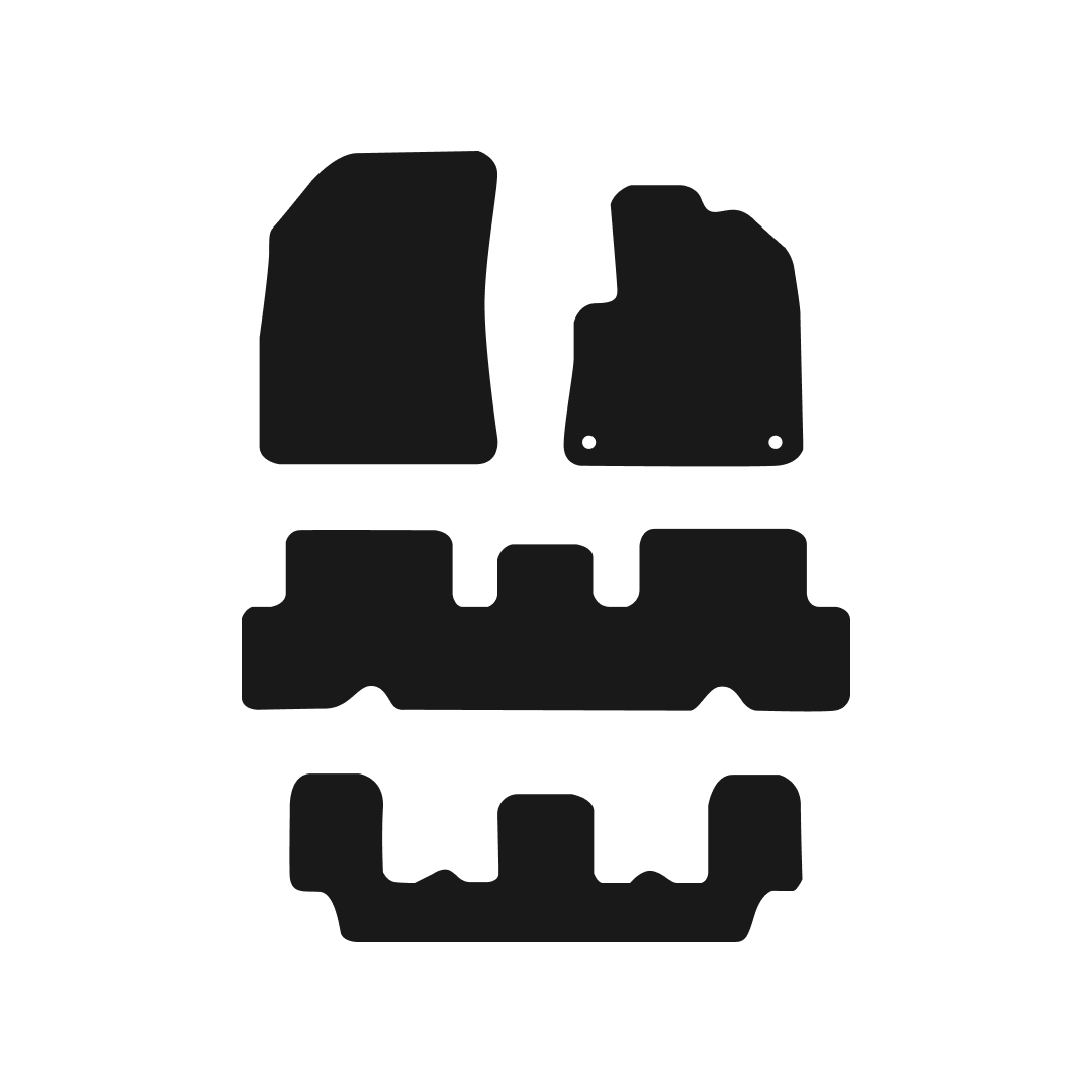 Citroen C4 Grand Picasso (2013-2015) Car Mats Mat Shape