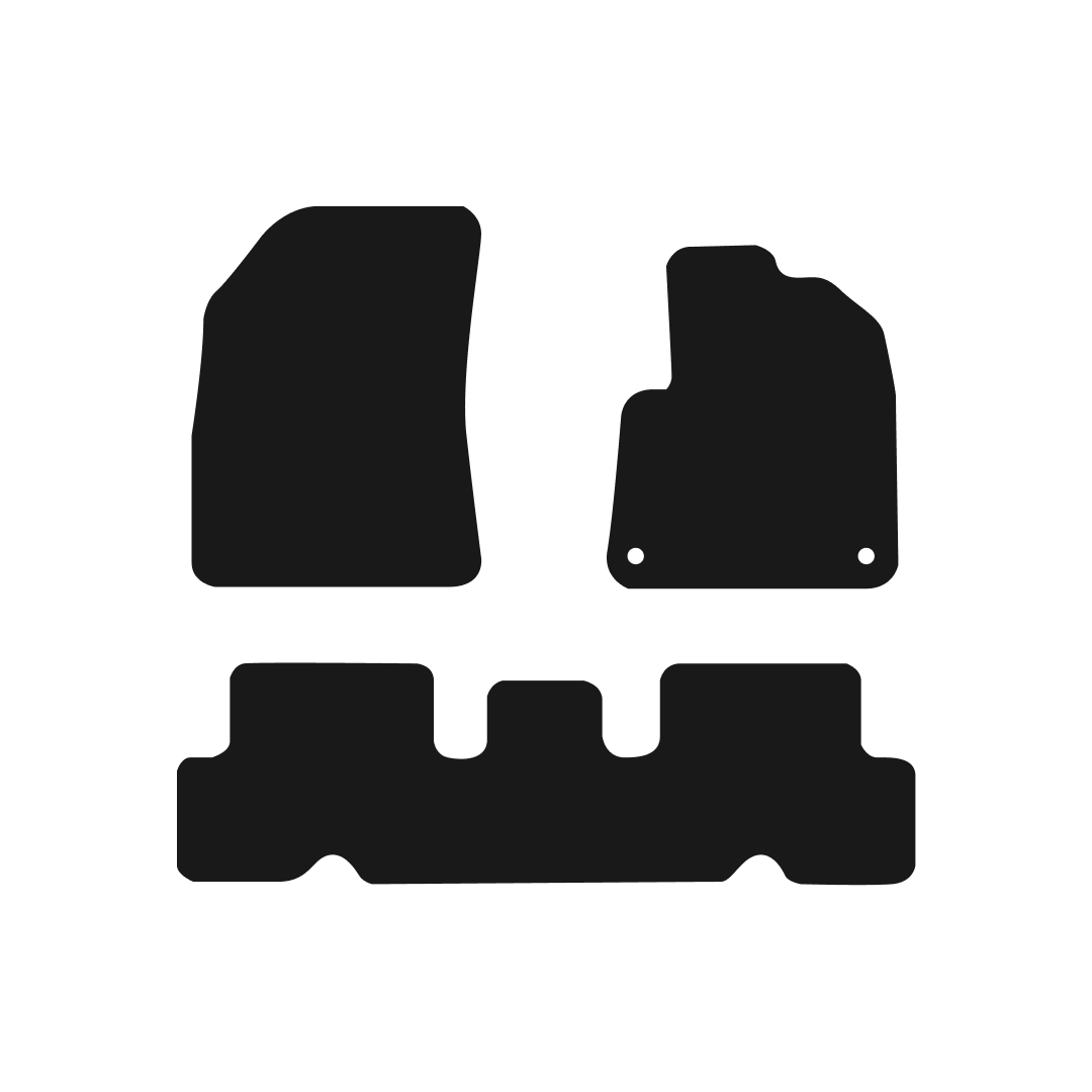 Citroen C4 Picasso (2013-2015) Car Mats Mat Shape