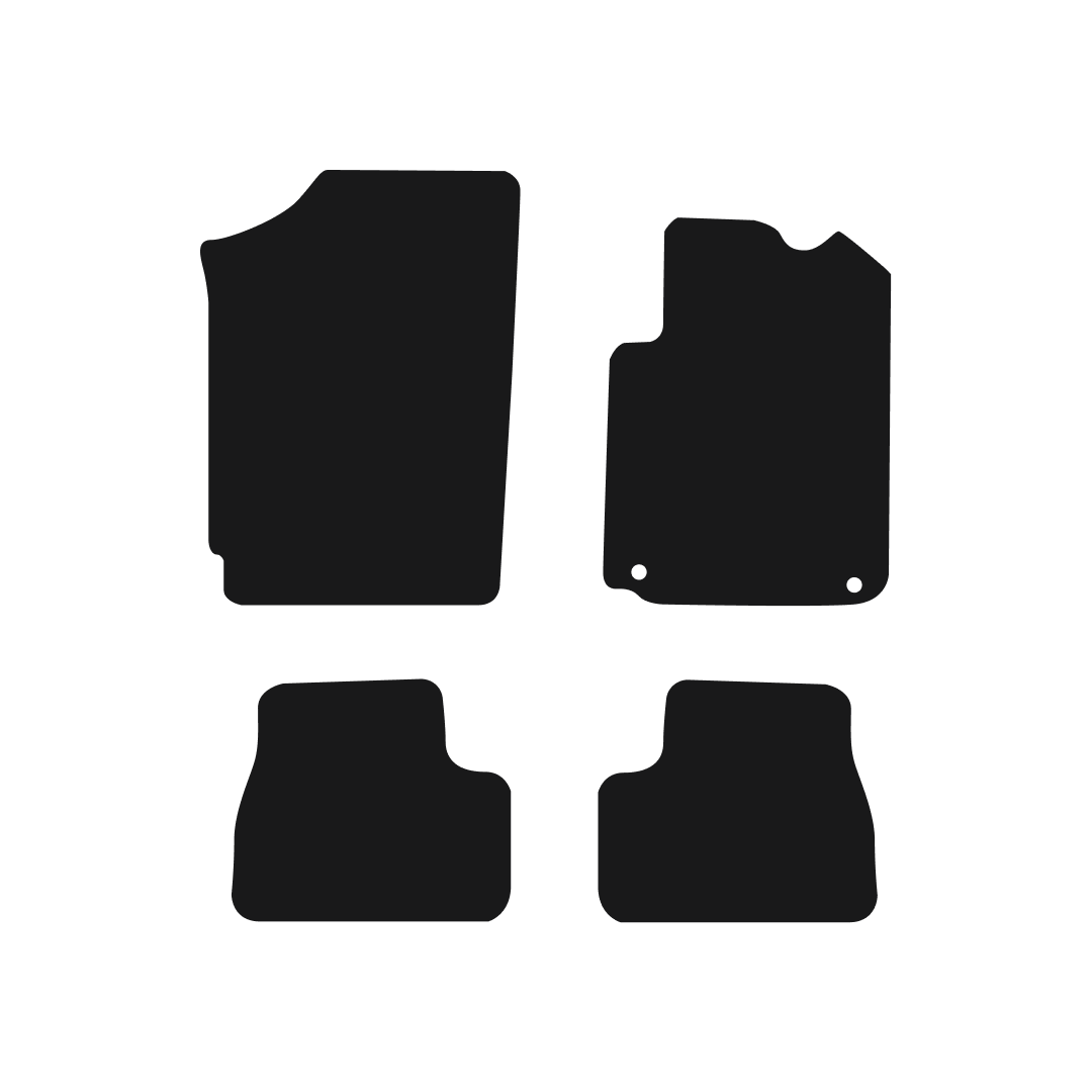 Citroen DS3 (2010-2015) Car Mats Mat Shape