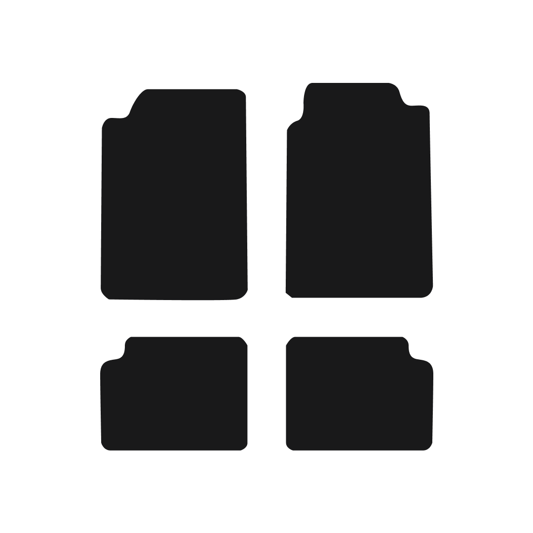 Citroen Xantia (1993-2001) Car Mats Mat Shape