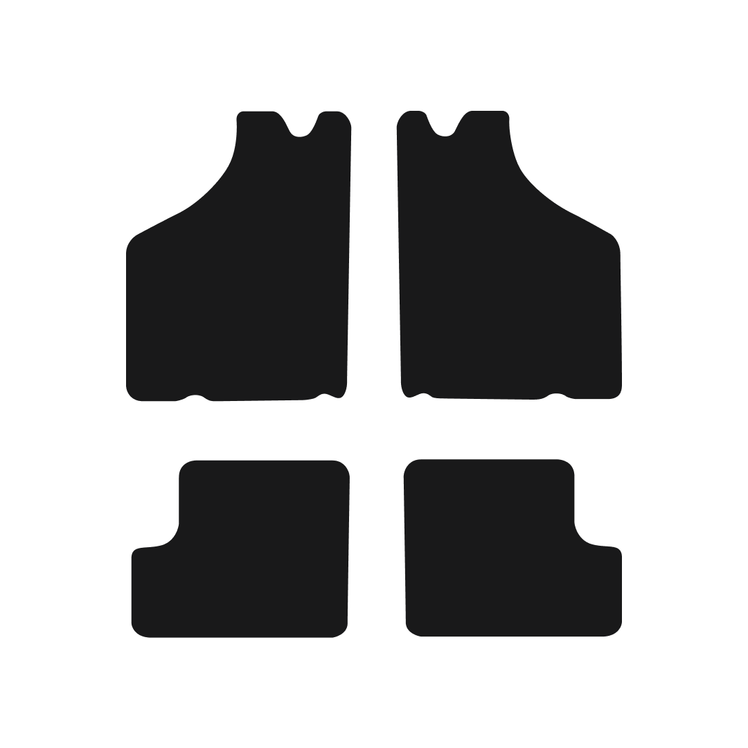 Mini Classic (1959-2000) Car Mats (British Leyland) Mat Shape