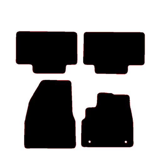 Renault Scenic E-Tech EV (2024-2025) Car Mats Mat Shape