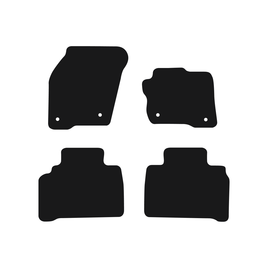 Ford Galaxy (2015-2023) Car Mats Mat Shape