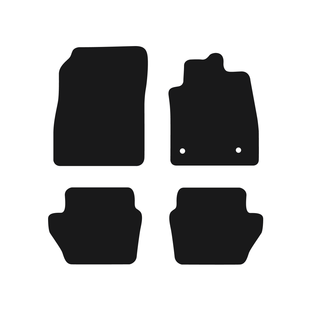 Ford Puma Mild Hybrid SUV (2019-2025) Car Mats Mat Shape