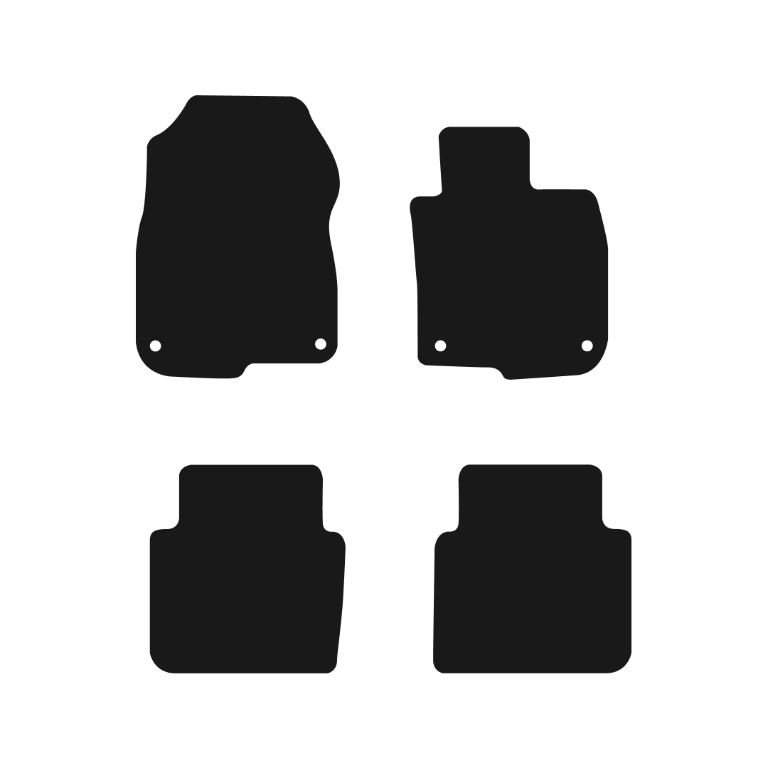 Honda CR-V (2018-2023) Car Mats Mat Shape