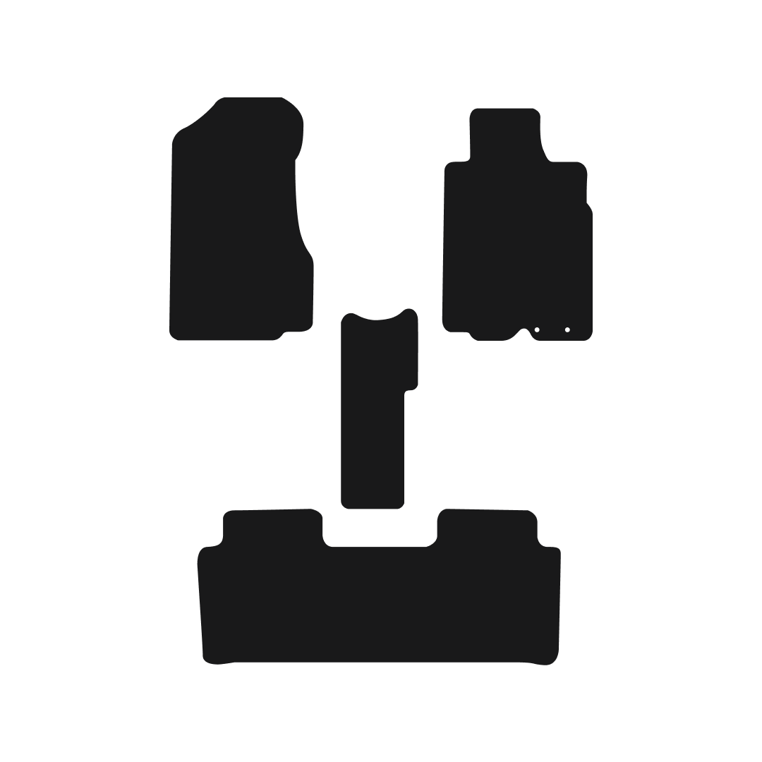 Honda CR-V Automatic (2002-2006) Car Mats Mat Shape