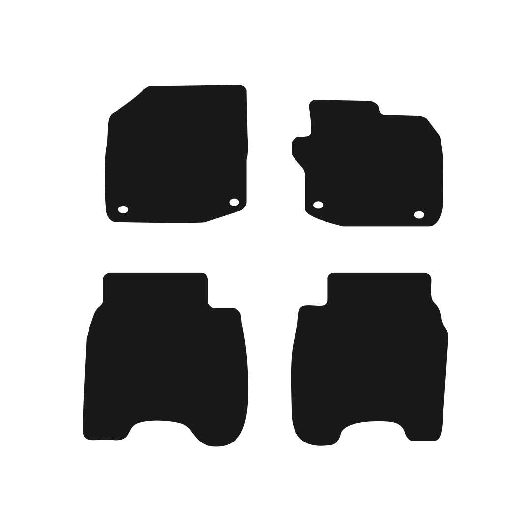 Honda Civic (2013-2015) Car Mats (1.6 Diesel) Mat Shape