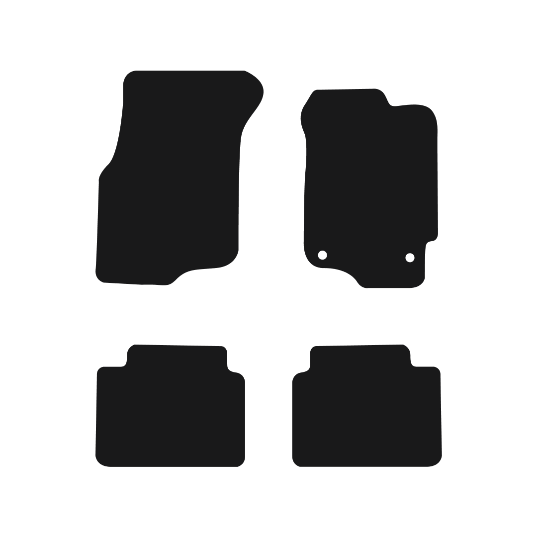 Honda Civic (1991-1995) Car Mats Mat Shape