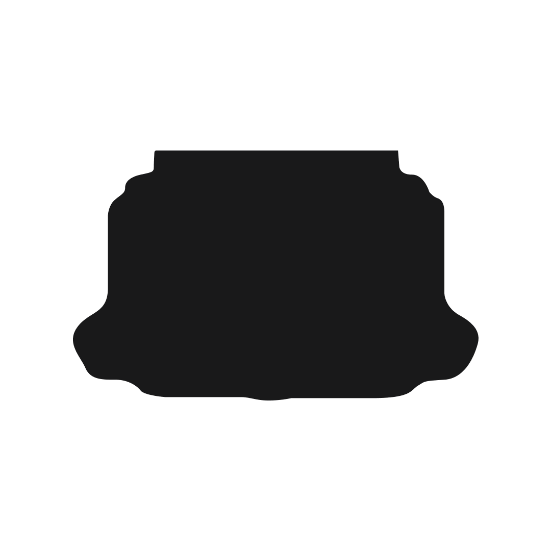Honda Civic (2001-2006) Boot Mat (3 Door) Mat Shape