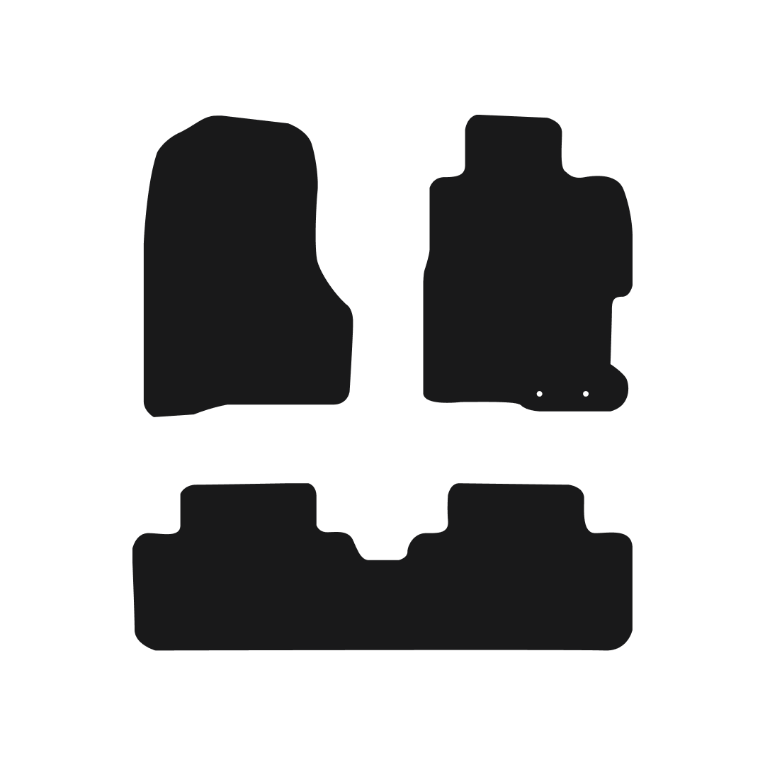 Honda Civic (2001-2006) Car Mats (3 Door) Mat Shape